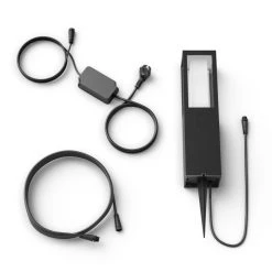 Philips Leuchten Philips Hue Impress Sockelleuchte Basis-Set LED Schwarz, 1-flammig, Farbwechsler -Günstiges Wegeleuchten Geschäft philips hue impress sockelleuchte basis set 8718696171745 4