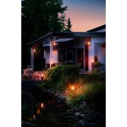 Philips Leuchten Philips Hue Impress Sockelleuchte Basis-Set LED Schwarz, 1-flammig, Farbwechsler -Günstiges Wegeleuchten Geschäft philips hue impress sockelleuchte basis set 8718696171745 8