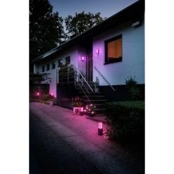 Philips Leuchten Philips Hue Impress Sockelleuchte Basis-Set LED Schwarz, 1-flammig, Farbwechsler -Günstiges Wegeleuchten Geschäft philips hue impress sockelleuchte basis set 8718696171745 9