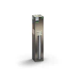 Philips Leuchten Philips Hue White Tuar Wegeleuchte LED Silber, Edelstahl, 1-flammig -Günstiges Wegeleuchten Geschäft philips hue white tuar wegeleuchte 8718696166093 2