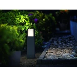 Philips Leuchten Philips myGarden ARBOUR Sockelleuchte LED Grau, 1-flammig