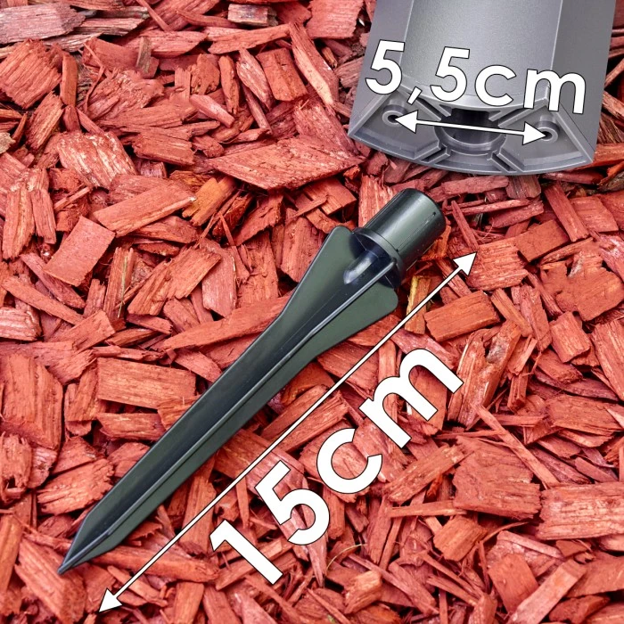 Hofstein Portmore Solarleuchte LED Grau, 1-flammig 17 Hofstein Portmore Solarleuchte LED Grau, 1-flammig – Bild 15