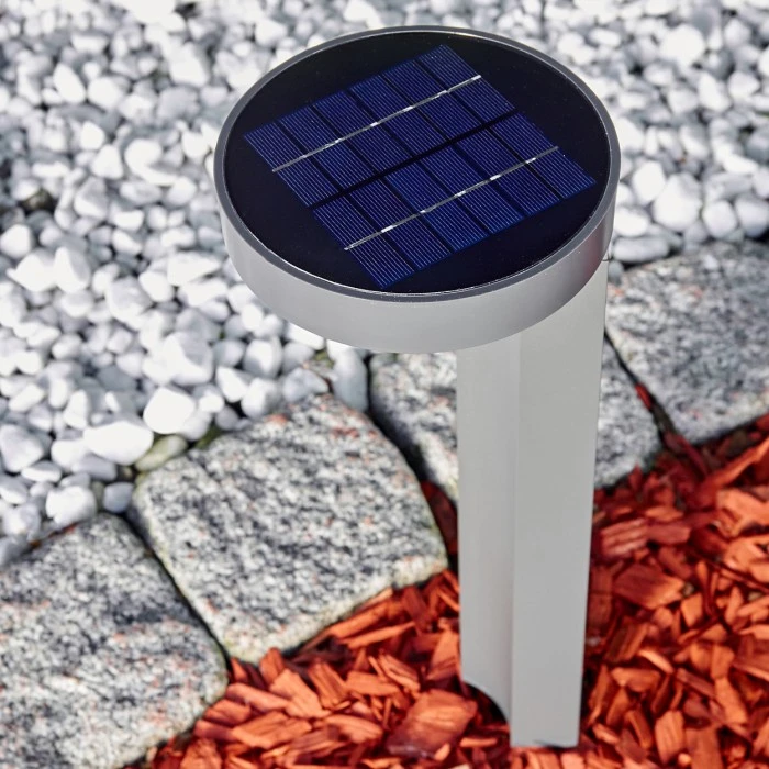Hofstein Portmore Solarleuchte LED Grau, 1-flammig 9 Hofstein Portmore Solarleuchte LED Grau, 1-flammig – Bild 7
