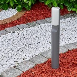 Hofstein Porus Wegeleuchte LED Anthrazit, 1-flammig -Günstiges Wegeleuchten Geschäft porus wegeleuchte h3301807 do1 2