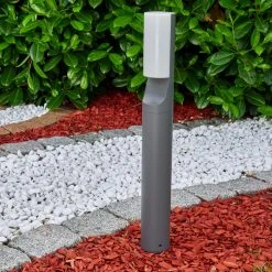 Hofstein Porus Wegeleuchte LED Anthrazit, 1-flammig -Günstiges Wegeleuchten Geschäft porus wegeleuchte h3301807 do1 5