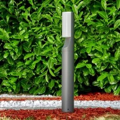 Hofstein Porus Wegeleuchte LED Anthrazit, 1-flammig -Günstiges Wegeleuchten Geschäft porus wegeleuchte h3301807 do1 8