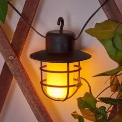 Hofstein Pozzuoli Solar-Lichterkette LED Schwarz, Weiß, 10-flammig 20 Hofstein Pozzuoli Solar-Lichterkette LED Schwarz, Weiß, 10-flammig -Günstiges Wegeleuchten Geschäft pozzuoli solar lichterkette h3371084 2