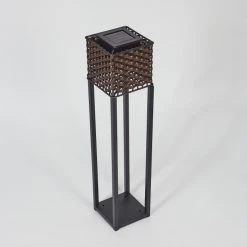 Hofstein Quarrata Solar-Wegeleuchte LED Schwarz, Braun, 1-flammig -Günstiges Wegeleuchten Geschäft quarrata solar wegeleuchte h3428924 7