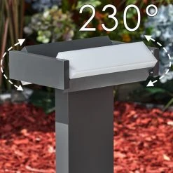 Hofstein Ramalheira Wegeleuchte LED Anthrazit, 1-flammig -Günstiges Wegeleuchten Geschäft ramalheira wegeleuchte h3583401 5