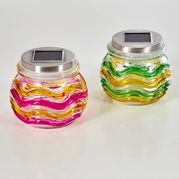 Hofstein Raven Solarleuchte 12er Set LED Gelb, Grün, Orange, 1-flammig 14 Hofstein Raven Solarleuchte 12er Set LED Gelb, Grün, Orange, 1-flammig – Bild 12