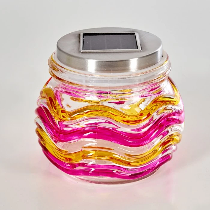 Hofstein Raven Solarleuchte 12er Set LED Gelb, Grün, Orange, 1-flammig 10 Hofstein Raven Solarleuchte 12er Set LED Gelb, Grün, Orange, 1-flammig – Bild 8