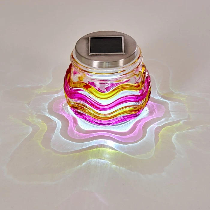 Hofstein Raven Solarleuchte 12er Set LED Gelb, Grün, Orange, 1-flammig 11 Hofstein Raven Solarleuchte 12er Set LED Gelb, Grün, Orange, 1-flammig – Bild 9