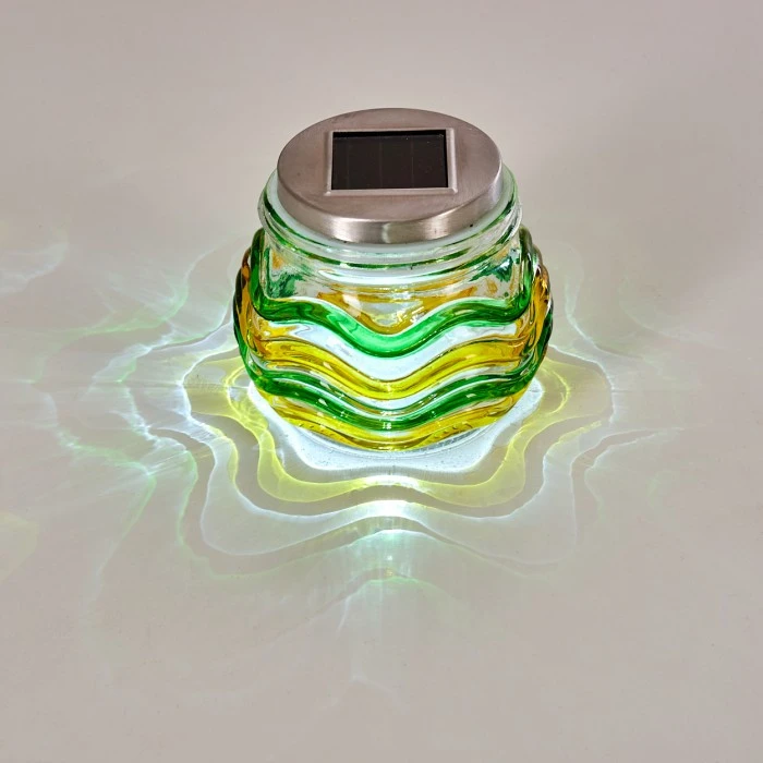 Hofstein Raven Solarleuchte 12er Set LED Gelb, Grün, Orange, 1-flammig 12 Hofstein Raven Solarleuchte 12er Set LED Gelb, Grün, Orange, 1-flammig – Bild 10