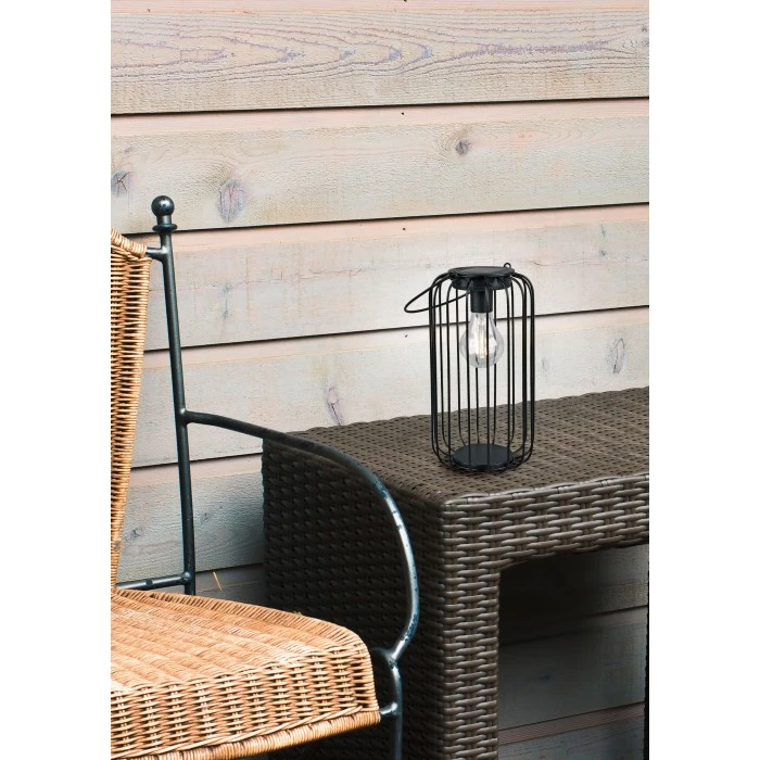 Reality Cotoca Solar-Außentischleuchte LED Schwarz, 1-flammig 4 Reality Cotoca Solar-Außentischleuchte LED Schwarz, 1-flammig – Bild 2