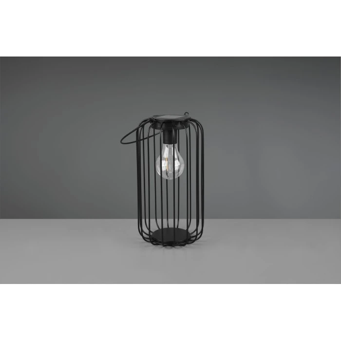 Reality Cotoca Solar-Außentischleuchte LED Schwarz, 1-flammig 6 Reality Cotoca Solar-Außentischleuchte LED Schwarz, 1-flammig – Bild 4