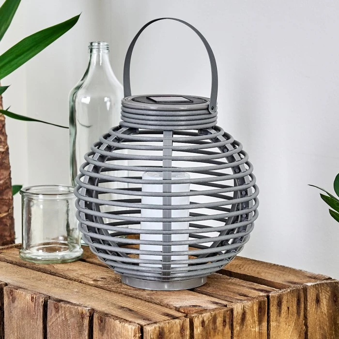 Hofstein Rehovot Solarleuchte LED Grau, 1-flammig 7 Hofstein Rehovot Solarleuchte LED Grau, 1-flammig – Bild 5