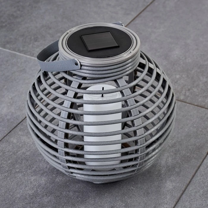 Hofstein Rehovot Solarleuchte LED Grau, 1-flammig 9 Hofstein Rehovot Solarleuchte LED Grau, 1-flammig – Bild 7