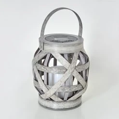 Hofstein Roanoke 9er Set Solarleuchte LED Grau, 1-flammig -Günstiges Wegeleuchten Geschäft roanoke 9er set solarleuchte h3371404 9