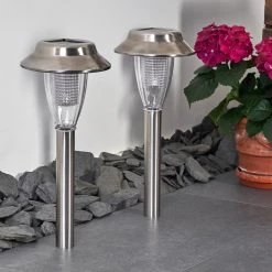 Hofstein Rovigo Solarleuchte LED Nickel-Matt, 1-flammig 19 Hofstein Rovigo Solarleuchte LED Nickel-Matt, 1-flammig -Günstiges Wegeleuchten Geschäft rovigo solarleuchte h3371220 3