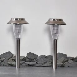 Hofstein Rovigo Solarleuchte LED Nickel-Matt, 1-flammig 25 Hofstein Rovigo Solarleuchte LED Nickel-Matt, 1-flammig -Günstiges Wegeleuchten Geschäft rovigo solarleuchte h3371220 9