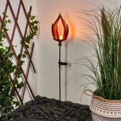 Hofstein Rovinj Solarleuchte LED Rot, Gelb, Schwarz, 10-flammig 22 Hofstein Rovinj Solarleuchte LED Rot, Gelb, Schwarz, 10-flammig -Günstiges Wegeleuchten Geschäft rovinj solarleuchte h3425664 8