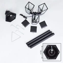 Hofstein Ruoni Kandelaber Schwarz, 3-flammig 19 Hofstein Ruoni Kandelaber Schwarz, 3-flammig -Günstiges Wegeleuchten Geschäft ruoni kandelaber h3575352 4