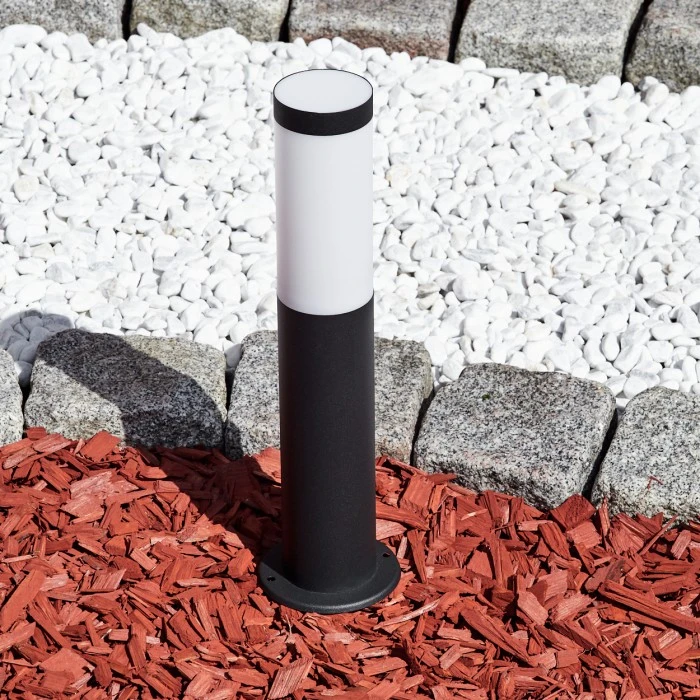 Hofstein Ruti Sockelleuchte Schwarz, 1-flammig 4 Hofstein Ruti Sockelleuchte Schwarz, 1-flammig – Bild 2