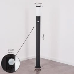 Hofstein Ruti Wegeleuchte Schwarz, 1-flammig, Bewegungsmelder -Günstiges Wegeleuchten Geschäft ruti wegeleuchte h3576663 3