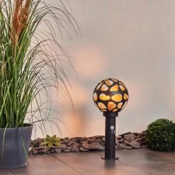 Hofstein Saaseg Wegeleuchte Schwarz, 1-flammig, Bewegungsmelder -Günstiges Wegeleuchten Geschäft saaseg wegeleuchte h3438848 8