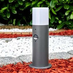 Hofstein Schafhaus Sockelleuchte Anthrazit, 1-flammig, Bewegungsmelder -Günstiges Wegeleuchten Geschäft schafhaus sockelleuchte h3292907 do1 2