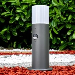 Hofstein Schafhaus Sockelleuchte Anthrazit, 1-flammig, Bewegungsmelder -Günstiges Wegeleuchten Geschäft schafhaus sockelleuchte h3292907 do1 7