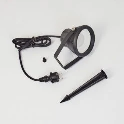 Hofstein Sempach Gartenstrahler LED Schwarz, 1-flammig, Farbwechsler -Günstiges Wegeleuchten Geschäft sempach gartenstrahler h3447413 4