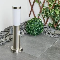 Hofstein Sessa Wegeleuchte Nickel-Matt, 1-flammig, Bewegungsmelder 23 Hofstein Sessa Wegeleuchte Nickel-Matt, 1-flammig, Bewegungsmelder -Günstiges Wegeleuchten Geschäft sessa wegeleuchte h3018064 9