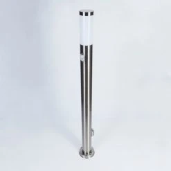 Hofstein Sessa Wegeleuchte Nickel-Matt, 1-flammig, Bewegungsmelder -Günstiges Wegeleuchten Geschäft sessa wegeleuchte h3018163 7