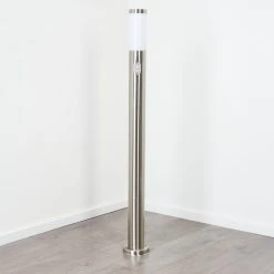 Hofstein Sessa Wegeleuchte Nickel-Matt, 1-flammig, Bewegungsmelder -Günstiges Wegeleuchten Geschäft sessa wegeleuchte h3018187 7