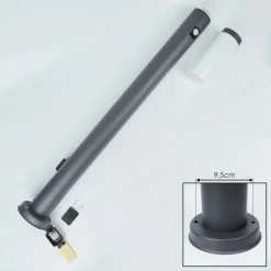 Hofstein Sessa Wegeleuchte Anthrazit, 1-flammig, Bewegungsmelder -Günstiges Wegeleuchten Geschäft sessa wegeleuchte h3018347 4