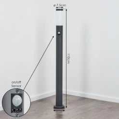 Hofstein Sessa Wegeleuchte Anthrazit, 1-flammig, Bewegungsmelder 15 Hofstein Sessa Wegeleuchte Anthrazit, 1-flammig, Bewegungsmelder -Günstiges Wegeleuchten Geschäft sessa wegeleuchte h3018378 3