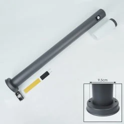 Hofstein Sessa Wegeleuchte Anthrazit, 1-flammig, Bewegungsmelder 16 Hofstein Sessa Wegeleuchte Anthrazit, 1-flammig, Bewegungsmelder -Günstiges Wegeleuchten Geschäft sessa wegeleuchte h3018378 4