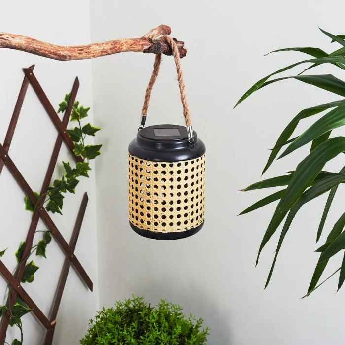 Hofstein Sessivi Solar-Tischleuchte LED Schwarz, Braun, 1-flammig 15 Hofstein Sessivi Solar-Tischleuchte LED Schwarz, Braun, 1-flammig – Bild 13