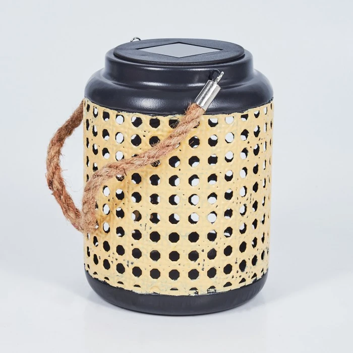 Hofstein Sessivi Solar-Tischleuchte LED Schwarz, Braun, 1-flammig 10 Hofstein Sessivi Solar-Tischleuchte LED Schwarz, Braun, 1-flammig – Bild 8