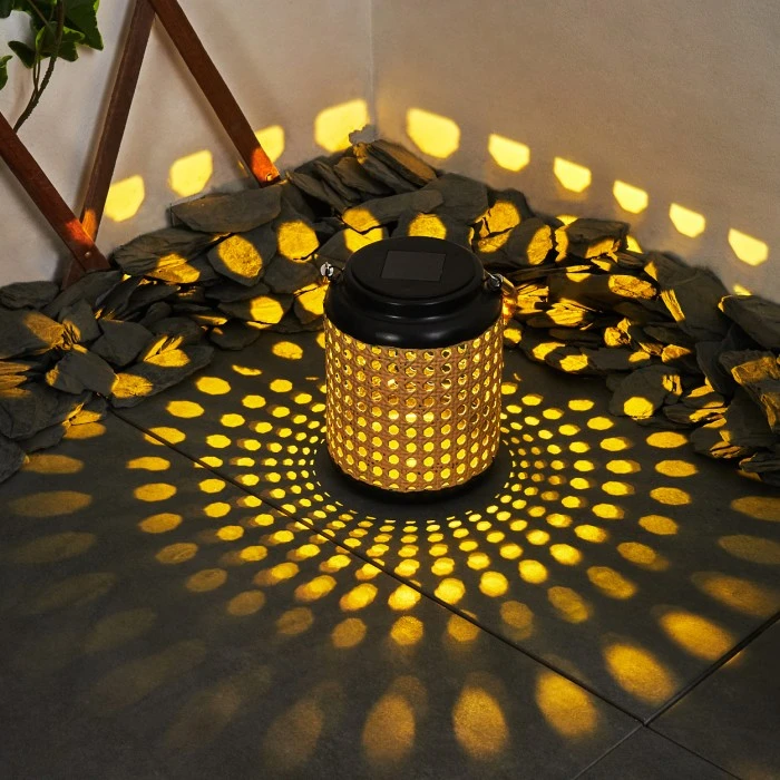 Hofstein Sessivi Solar-Tischleuchte LED Schwarz, Braun, 1-flammig 11 Hofstein Sessivi Solar-Tischleuchte LED Schwarz, Braun, 1-flammig – Bild 9