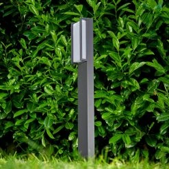 Hofstein Skove Wegeleuchte LED Anthrazit, 1-flammig -Günstiges Wegeleuchten Geschäft skove wegeleuchte h3301838 do1 3