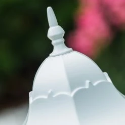 Hofstein Sockelleuchte 1334L WH Wei&szlig;, 1-flammig -Günstiges Wegeleuchten Geschäft sockelleuchte 1334l wh 1334 l wh2 5