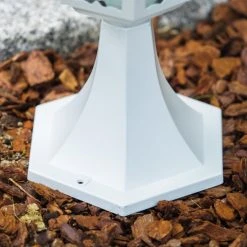 Hofstein Sockelleuchte 1334L WH Wei&szlig;, 1-flammig -Günstiges Wegeleuchten Geschäft sockelleuchte 1334l wh 1334 l wh2 6