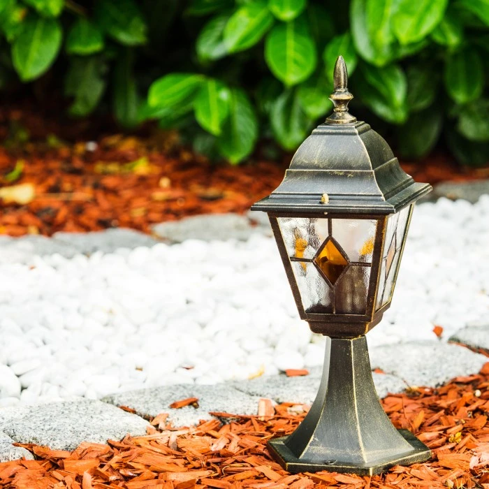 Hofstein Sockelleuchte Antibes Braun, Gold, 1-flammig 11 Hofstein Sockelleuchte Antibes Braun, Gold, 1-flammig – Bild 10