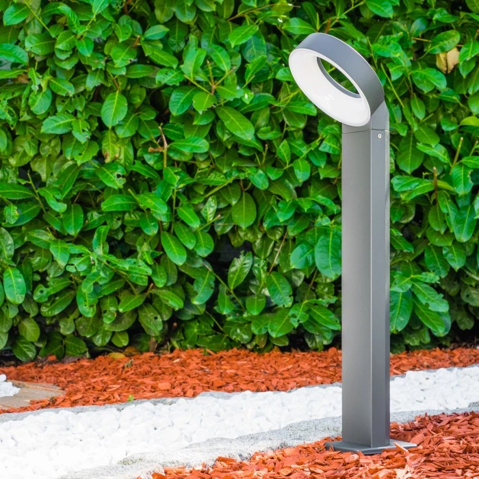 Hofstein Sockelleuchte Meridian LED Anthrazit, 1-flammig 8 Hofstein Sockelleuchte Meridian LED Anthrazit, 1-flammig – Bild 6