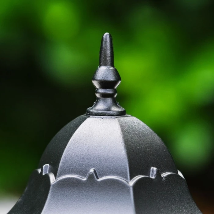 Hofstein Sockelleuchte schwarz Schwarz, Transparent, Klar, 1-flammig 14 Hofstein Sockelleuchte schwarz Schwarz, Transparent, Klar, 1-flammig – Bild 12