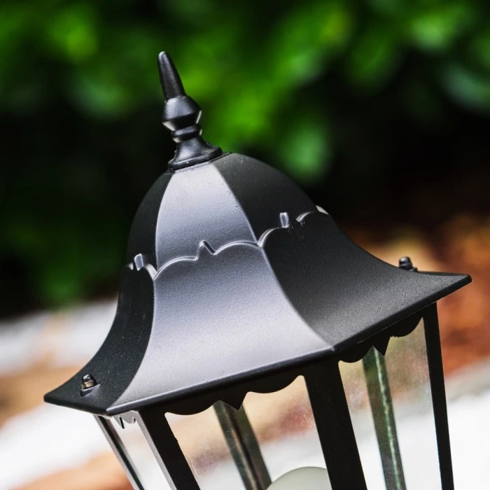 Hofstein Sockelleuchte schwarz Schwarz, Transparent, Klar, 1-flammig 6 Hofstein Sockelleuchte schwarz Schwarz, Transparent, Klar, 1-flammig – Bild 4