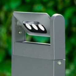 Hofstein Sockelleuchte TAZLINA LED Anthrazit, 3-flammig -Günstiges Wegeleuchten Geschäft sockelleuchte tazlina h3006092 2