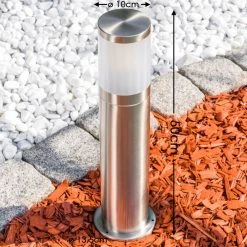 Hofstein Sockelleuchte Tolsona Edelstahl, 1-flammig 18 Hofstein Sockelleuchte Tolsona Edelstahl, 1-flammig -Günstiges Wegeleuchten Geschäft sockelleuchte tolsona h3006184 3